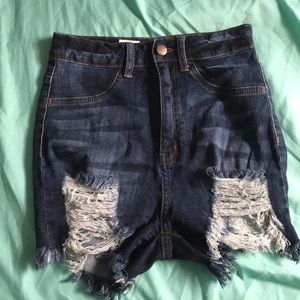 High waisted fashion nova shorts